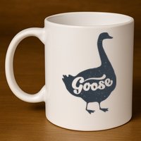 Grey Goose Simple Distress 11oz C Handle Ceramic Mug