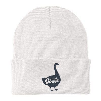 Grey Goose Simple Distress Beanie