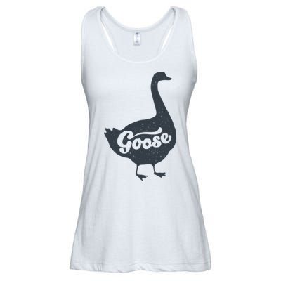Grey Goose Simple Distress Ladies Essential Flowy Tank
