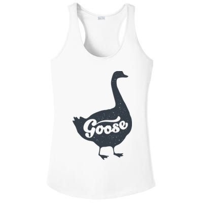 Grey Goose Simple Distress Ladies PosiCharge Competitor Racerback Tank