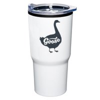 Grey Goose Simple Distress Tumbler