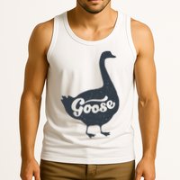 Grey Goose Simple Distress Tank Top