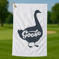 Grey Goose Simple Distress Golf Towel