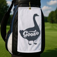 Grey Goose Simple Distress Golf Towel