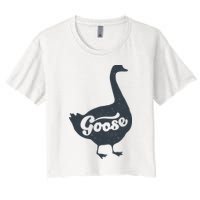 Grey Goose Simple Distress Crop Top