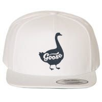 Grey Goose Simple Distress Wool Snapback Cap