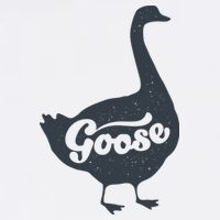 Grey Goose Simple Distress Wool Snapback Cap