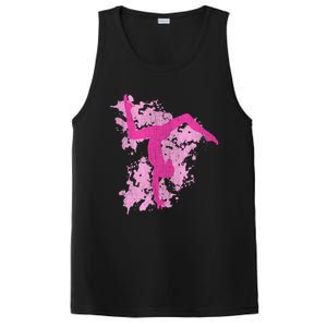 Gymnastics Gymnast Splatter Gift PosiCharge Competitor Tank