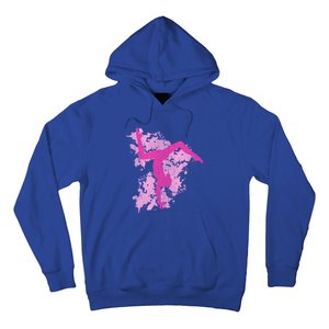 Gymnastics Gymnast Splatter Gift Hoodie