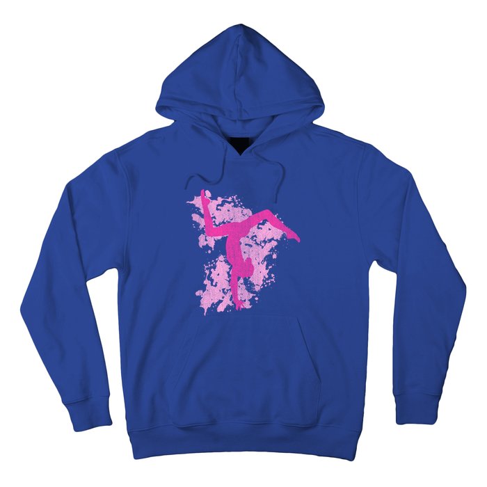 Gymnastics Gymnast Splatter Gift Hoodie