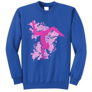 Gymnastics Gymnast Splatter Gift Sweatshirt