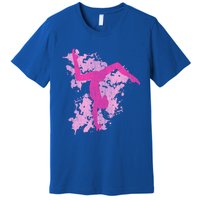 Gymnastics Gymnast Splatter Gift Premium T-Shirt