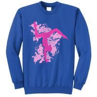 Gymnastics Gymnast Splatter Gift Tall Sweatshirt