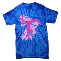 Gymnastics Gymnast Splatter Gift Tie-Dye T-Shirt