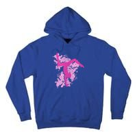 Gymnastics Gymnast Splatter Gift Tall Hoodie