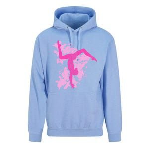 Gymnastics Gymnast Splatter Gift Unisex Surf Hoodie