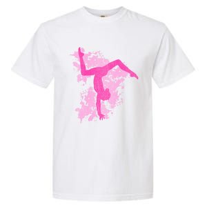 Gymnastics Gymnast Splatter Gift Garment-Dyed Heavyweight T-Shirt