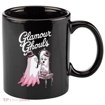 Glamour Ghouls Spooky Fashion For Halloween Lovers 11oz C Handle Ceramic Mug