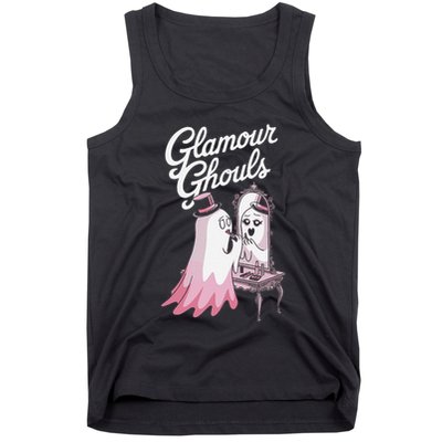 Glamour Ghouls Spooky Fashion For Halloween Lovers Tank Top