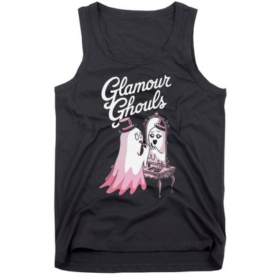 Glamour Ghouls Spooky Fashion For Halloween Lovers Tank Top