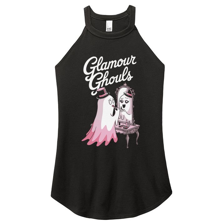 Glamour Ghouls Spooky Fashion For Halloween Lovers Women's Perfect Tri Rocker Tank