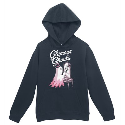 Glamour Ghouls Spooky Fashion For Halloween Lovers Urban Pullover Hoodie