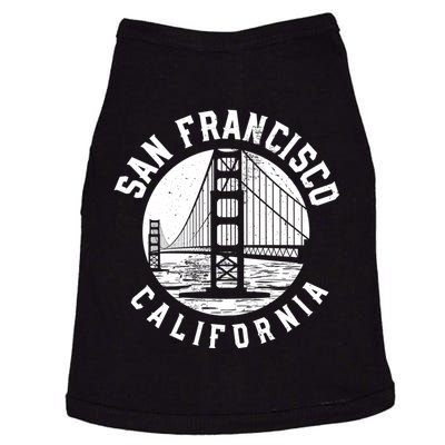 Great Gift San Francisco Gold Gate Bridge Doggie Tank