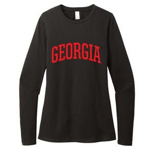 Georgia Georgia Sports Collegestyle T Ga Womens CVC Long Sleeve Shirt