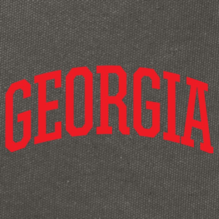 Georgia Georgia Sports Collegestyle T Ga Cotton Canvas Backpack