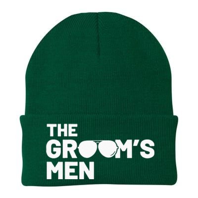 Groomsmen Groom Squat Men Bachelor Supplies Party Wedding Knit Cap Winter Beanie