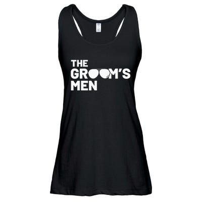 Groomsmen Groom Squat Men Bachelor Supplies Party Wedding Ladies Essential Flowy Tank