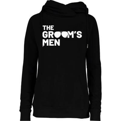 Groomsmen Groom Squat Men Bachelor Supplies Party Wedding Womens Funnel Neck Pullover Hood