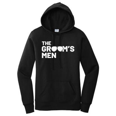 Groomsmen Groom Squat Men Bachelor Supplies Party Wedding Women's Pullover Hoodie