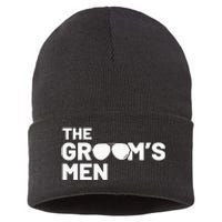 Groomsmen Groom Squat Men Bachelor Supplies Party Wedding Sustainable Knit Beanie