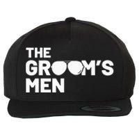 Groomsmen Groom Squat Men Bachelor Supplies Party Wedding Wool Snapback Cap