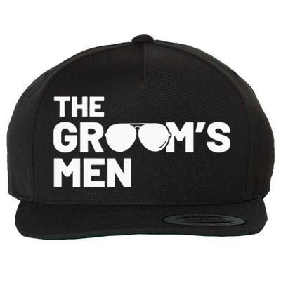 Groomsmen Groom Squat Men Bachelor Supplies Party Wedding Wool Snapback Cap