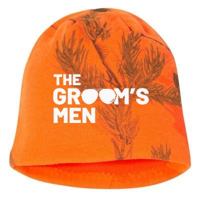 Groomsmen Groom Squat Men Bachelor Supplies Party Wedding Kati - Camo Knit Beanie