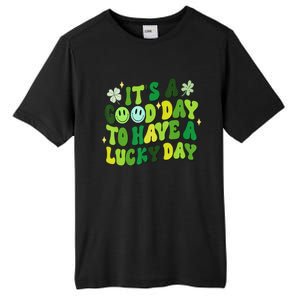 Green Groovy St Patricks Day Party Funny Teacher Tall Fusion ChromaSoft Performance T-Shirt