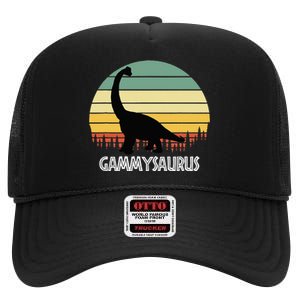 GAMMYSAURUS GAMMY SAURUS GAMMY DINOSAUR High Crown Mesh Back Trucker Hat