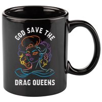 Groovy God Save The Drag Queens 11oz C Handle Ceramic Mug