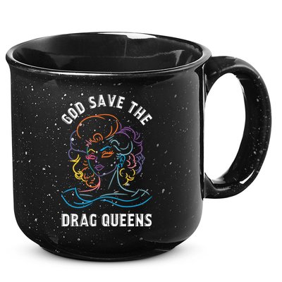 Groovy God Save The Drag Queens 15oz Campfire Ceramic Mug