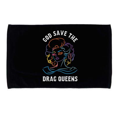 Groovy God Save The Drag Queens Microfiber Hand Towel