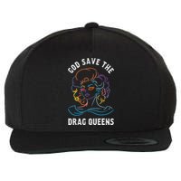 Groovy God Save The Drag Queens Wool Snapback Cap
