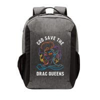 Groovy God Save The Drag Queens Vector Backpack