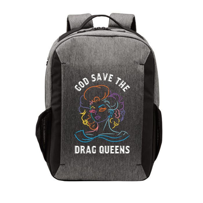 Groovy God Save The Drag Queens Vector Backpack