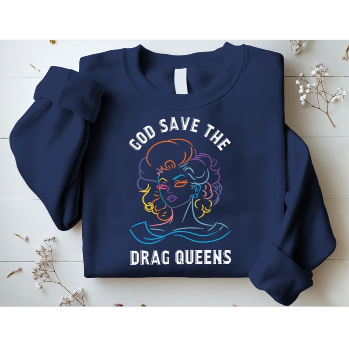 Groovy God Save The Drag Queens Sweatshirt