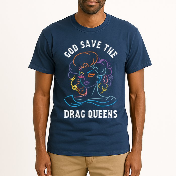 Groovy God Save The Drag Queens Tall T-Shirt