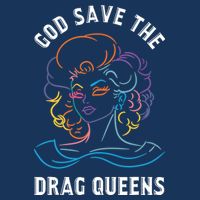 Groovy God Save The Drag Queens Coaster