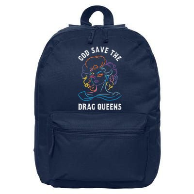 Groovy God Save The Drag Queens 16 in Basic Backpack
