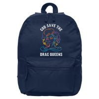 Groovy God Save The Drag Queens 16 in Basic Backpack